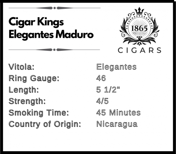 CigarKings Maduro Elegantes Cigar - Image 5