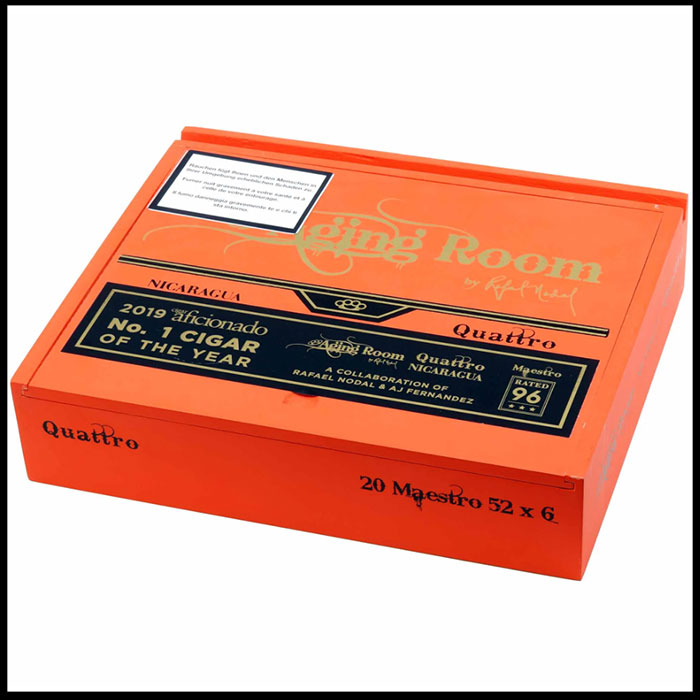 AJ Fernandez Aging Room Quattro Nicaragua Maestro - Image 2