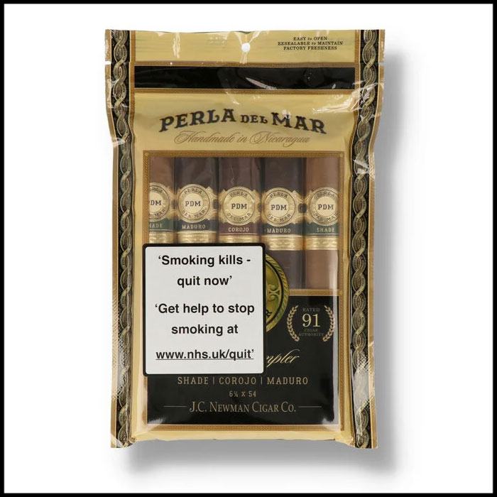 Perla del Mar Toro Sampler Pack - 5 Cigars